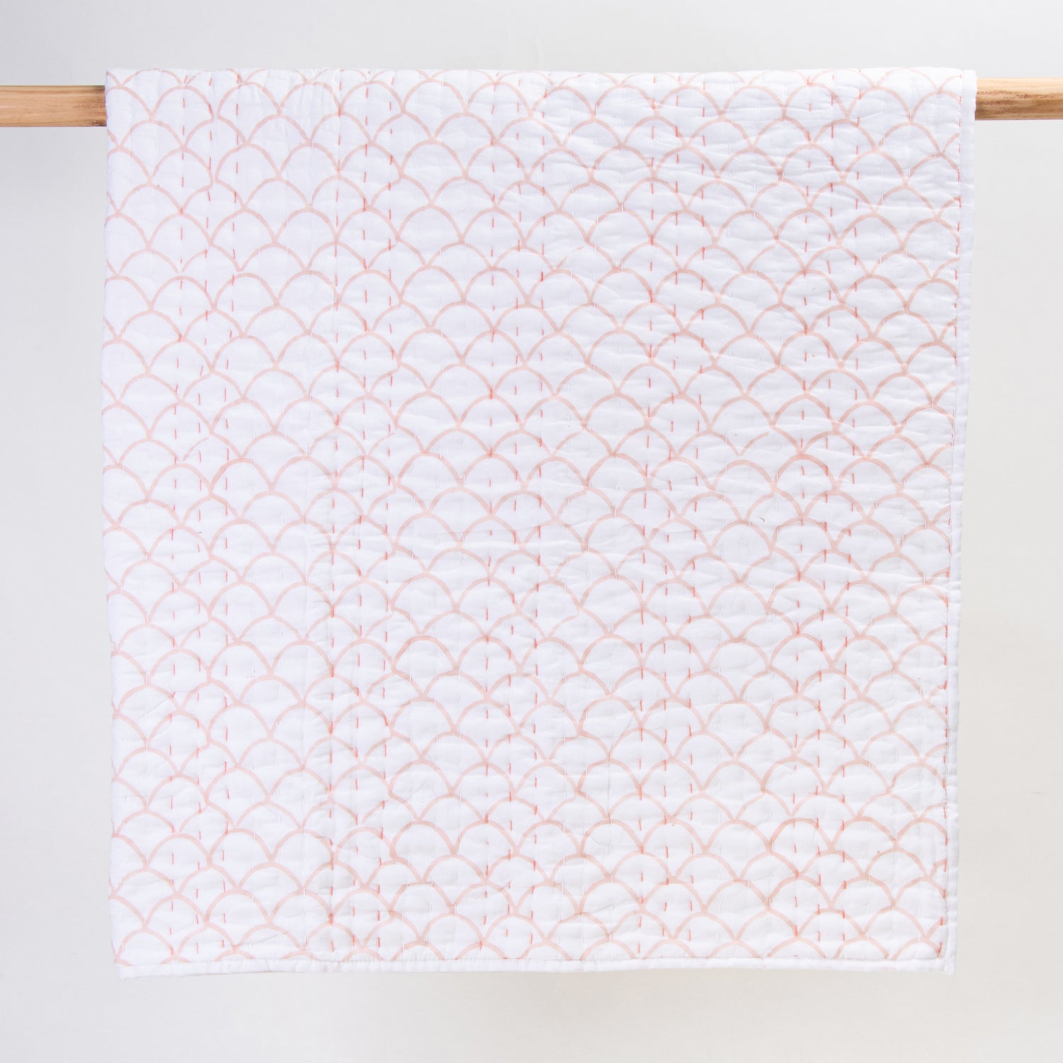 Pink Wave Print Soft &amp; Comfort Baby Wrap Blanket