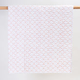 Pink Wave Print Soft & Comfort Baby Wrap Blanket