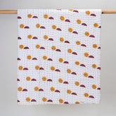 Sunrise Muslin Organic Cotton Small Blanket