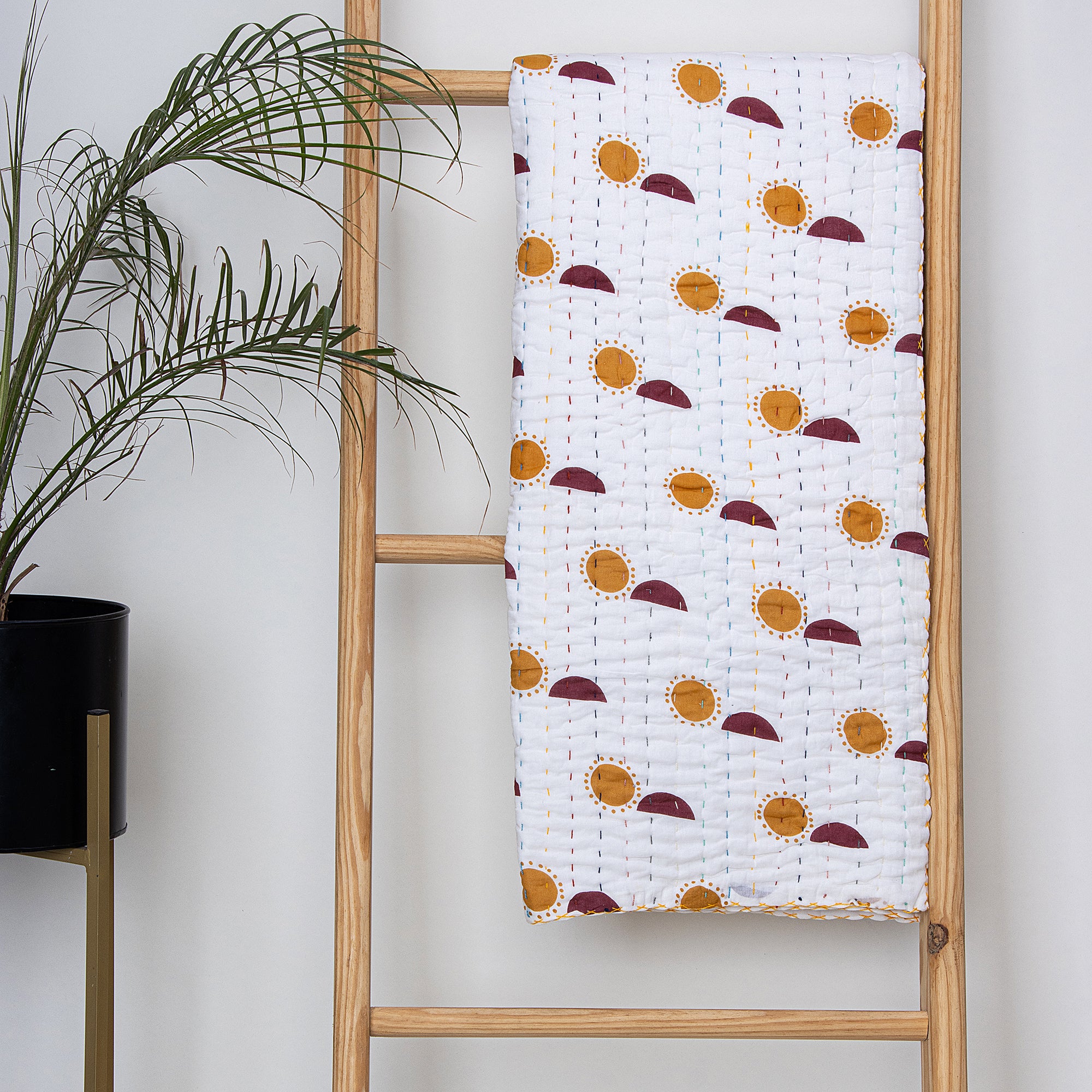 Sunrise Muslin Organic Cotton Small Blanket