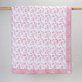 Maroon Organic Cotton Supper Soft Cute Blankets