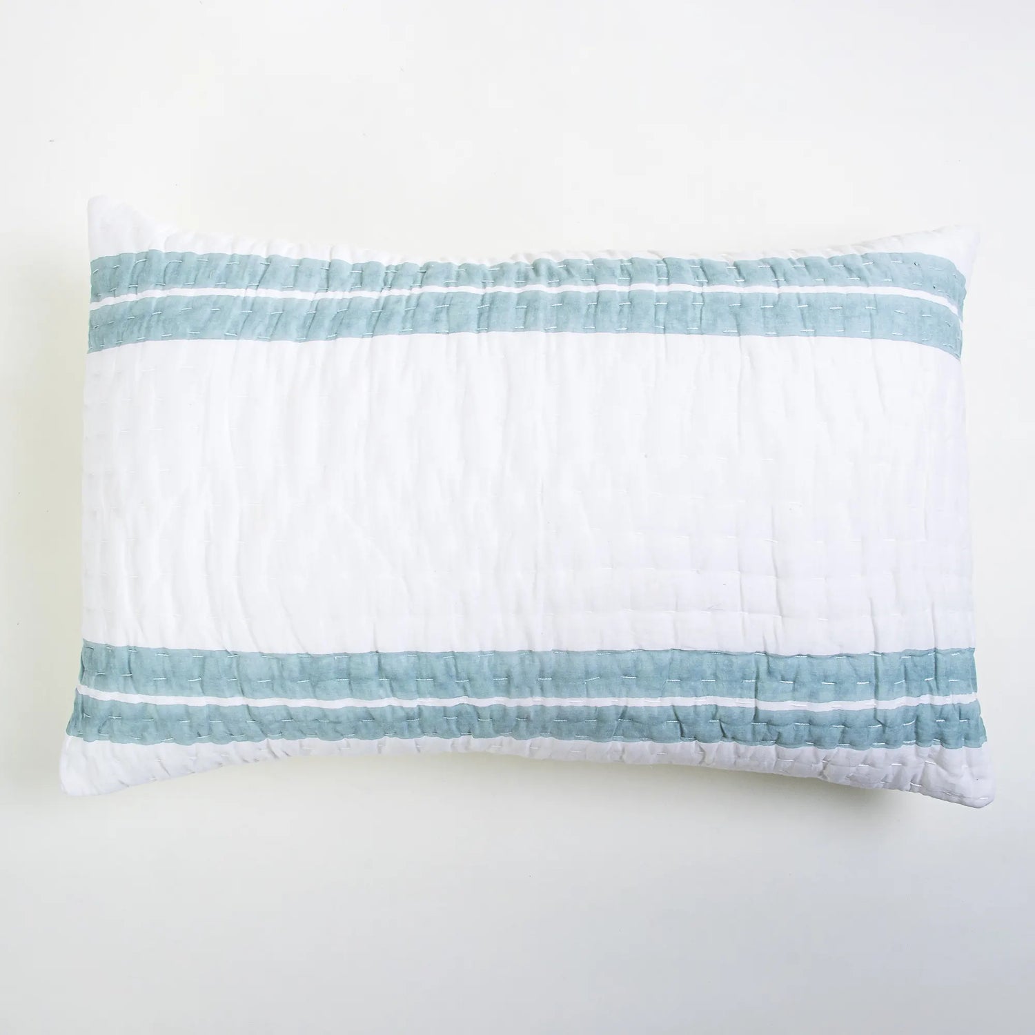 Stripe Print Handmade Soft Pillow Case