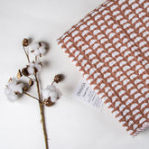 Brown Sunrise Soft Cotton Baby Receiving Blankets