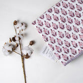 Floral Print Pink Soft Cotton Baby Sleeping Blanket