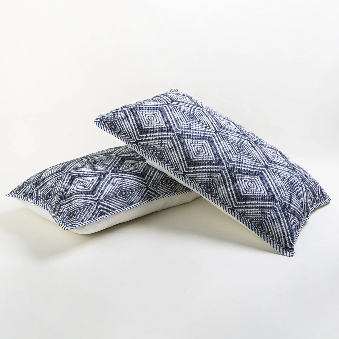 Ikat Print Soft Cotton Pillow Covers