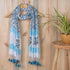 Smokey Blue Printed Fancy Stoles for Ladies