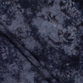 Dark Gray Indian Natural Tie Dye Fabric