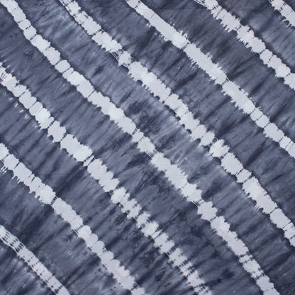 Best Modern Gray Stripe Tie Dye Fabric