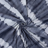 Best Modern Gray Stripe Tie Dye Fabric