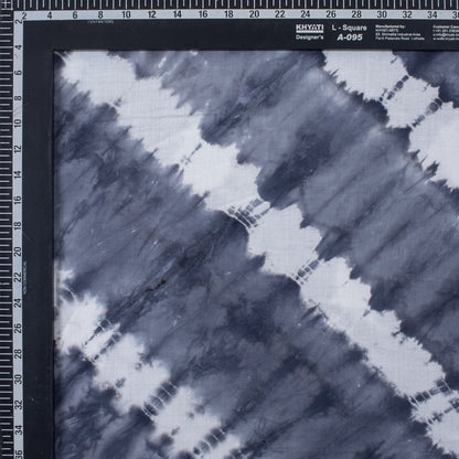 Best Modern Gray Stripe Tie Dye Fabric