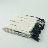 Handmade Indigo Blue 100% Cotton Soft Throws Online