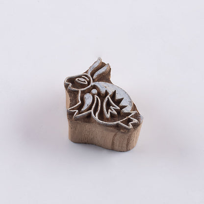 Rabbit Wooden Block 