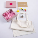 Rangoli Wood Block Print Kit With Tote Bag