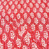 Red Booti Hand Block Print Dabu Fabric