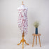 Red Floral Hand Block Print Beach Sarong Wrap For Women