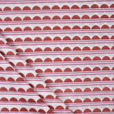 Red Indian Jaipuri Block Print Cotton Fabric