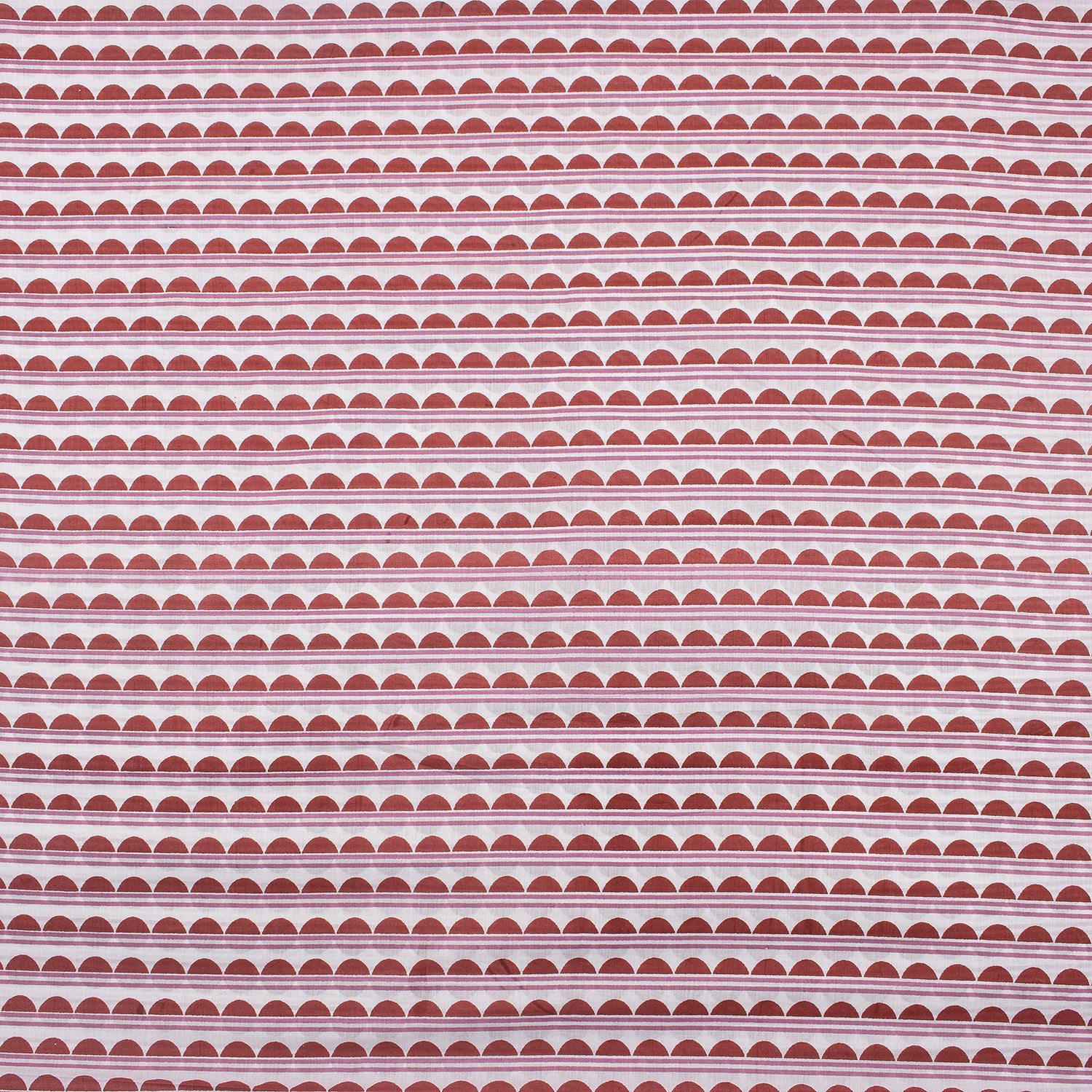 Red Indian Jaipuri Block Print Cotton Fabric