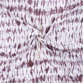 Red Tie Dye Shibori Cotton Fabric