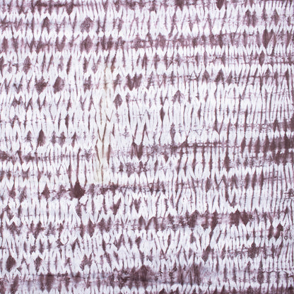 Red Tie Dye Shibori Cotton Fabric