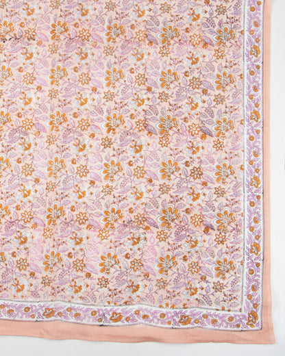 100% Cotton Soft Floral Printed Beach Sarong Wrap For Women