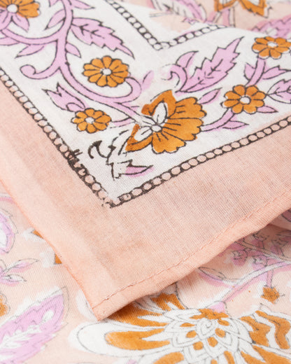 100% Cotton Soft Floral Printed Beach Sarong Wrap For Women