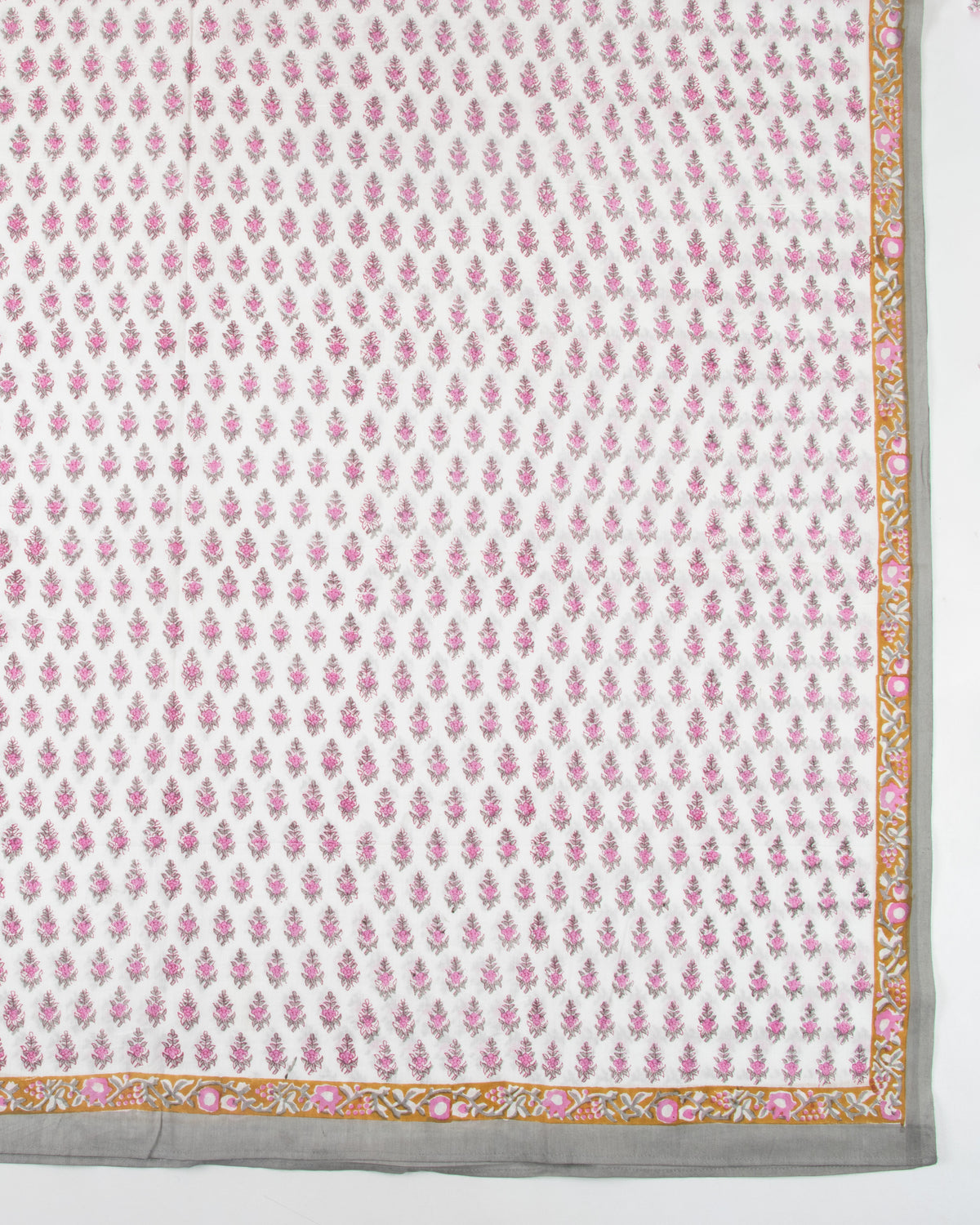 Pink Booti Printed Cotton Beach Sarong Wrap For Women