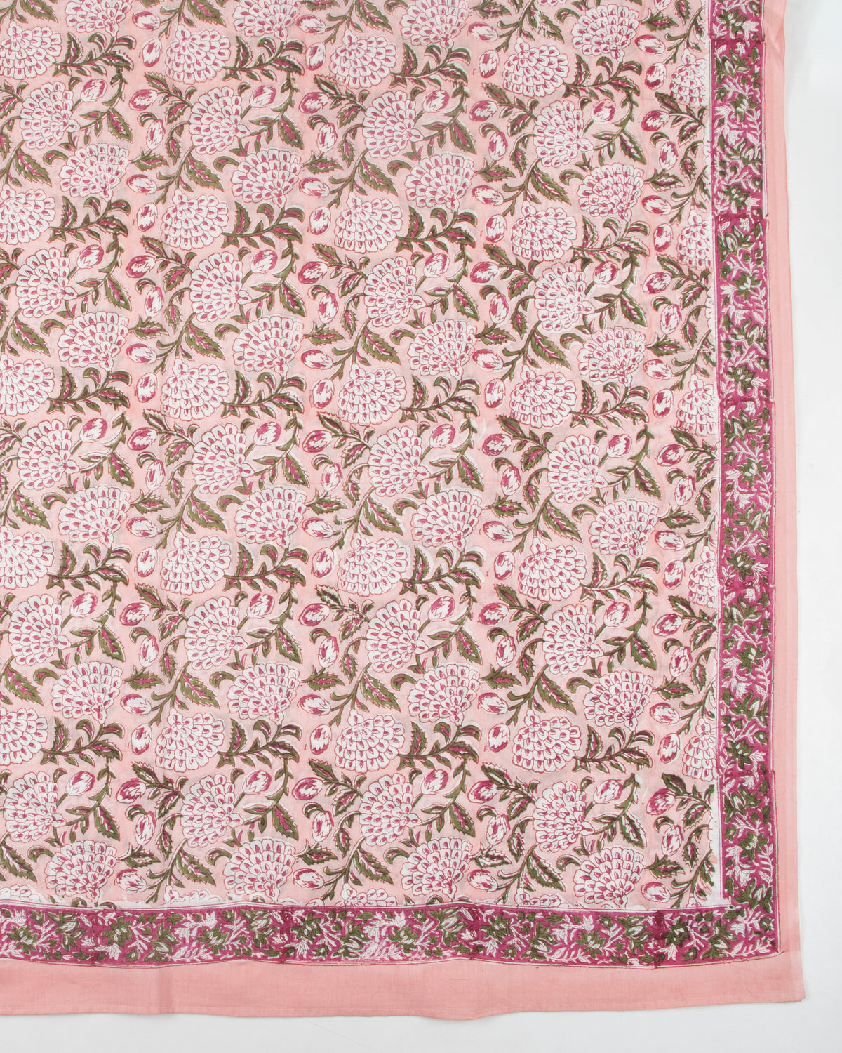 Floral Printed Cotton Beach Sarong Wrap For Ladies