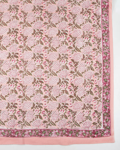 Floral Printed Cotton Beach Sarong Wrap For Ladies
