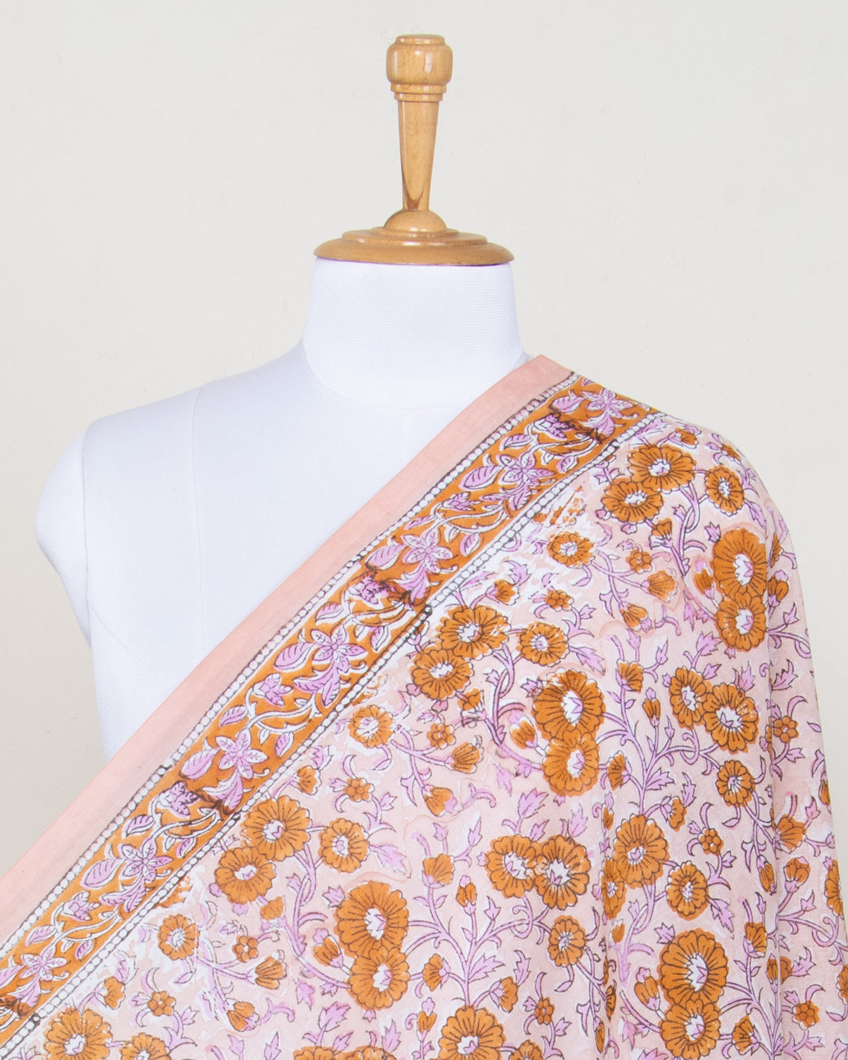 Booti Hand Block Printed Cotton Beachwear Sarong Wrap for Women