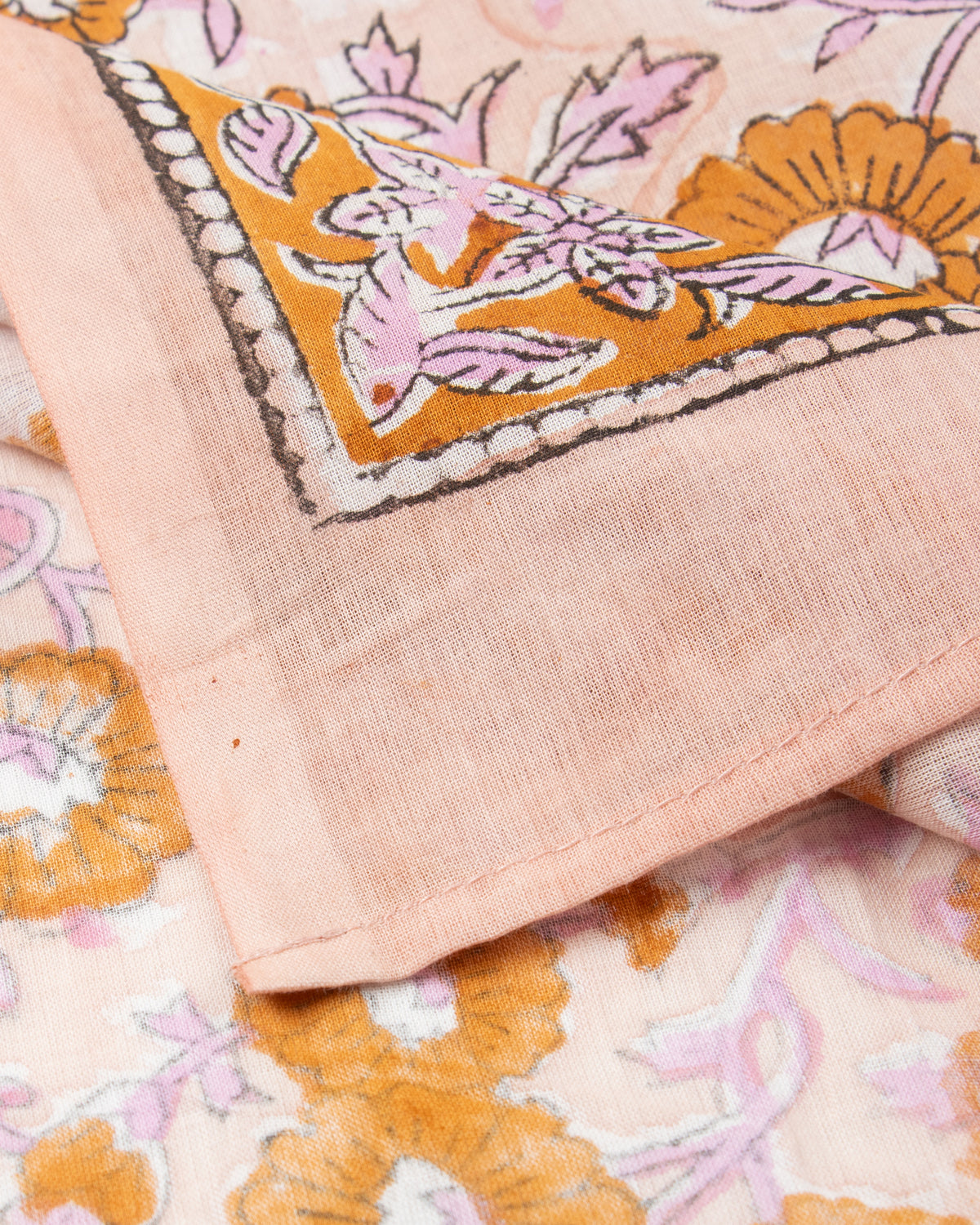 Booti Hand Block Printed Cotton Beachwear Sarong Wrap for Women