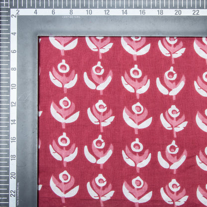 Sea Fan Mud Resist Hand Block Print Fabric