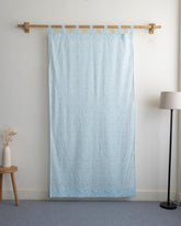 Sea Life Hand Block Printed Cotton Curtians