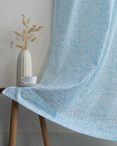 Sea Life Hand Block Printed Cotton Curtians