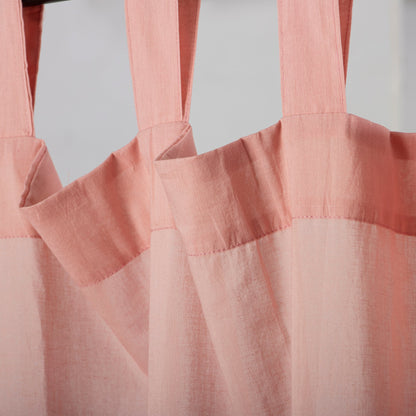 Set of 2 Cotton Solid Curtain For House, Office