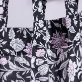 Set of 2 Indian Hand Block Print Floral Curtains
