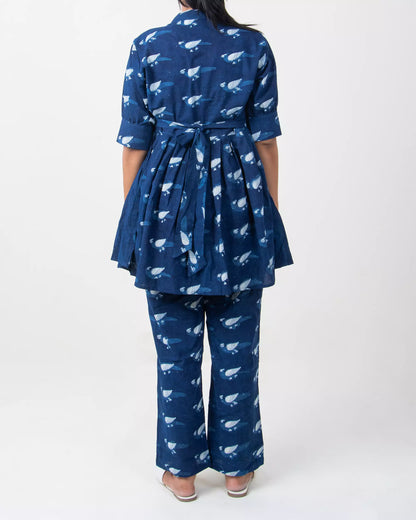 Shirt with Short &amp; Pajama Ladies Co-Ord Set 