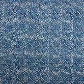Soft Premium Paisley Printed Indigo Dyed Fabric