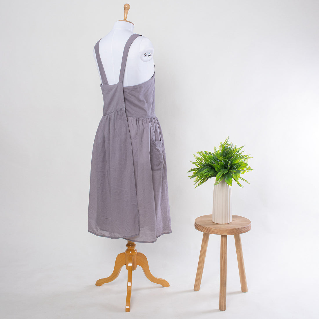 Soft Solid Cotton Apron