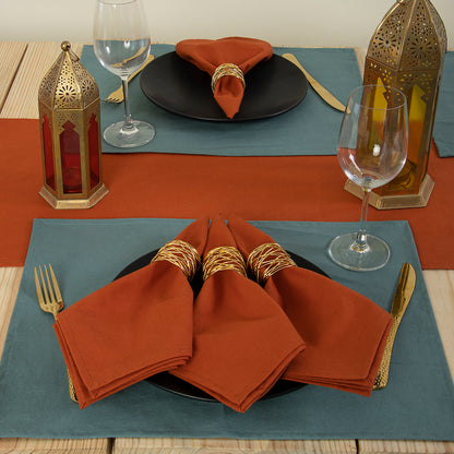Solid Cotton Dining Valantine Rable Runner