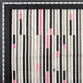 Striped Hand Block Print Fabric from India