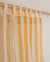 Striped Block Printed Cotton Door Curtains in India
