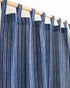 Striped Block Printed Pure Cotton Curtains for Home Decor