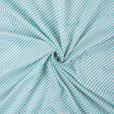 Striped Light Weighted Indian Block Print Fabric