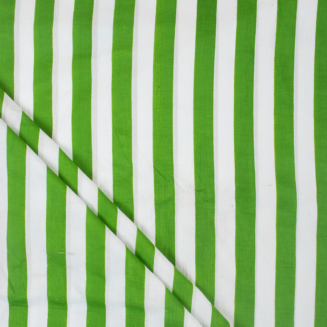 Striped Printed Cotton Fabric By The Yard