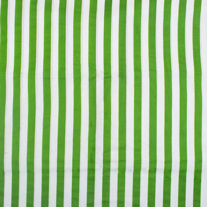 Striped Printed Cotton Fabric By The Yard