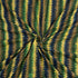 Stripes Hand Block Print Cotton Dabu Fabric