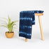 Stunning Blue Shibori Tie Dye Cotton Fabric