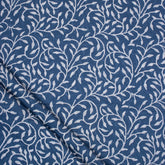  Stunning Indigo Blue Pure Cotton Hand Block Print Fabric