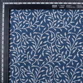  Stunning Indigo Blue Pure Cotton Hand Block Print Fabric