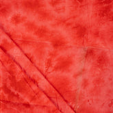 Stunning Red Tie Dye Cotton Shibori Fabric
